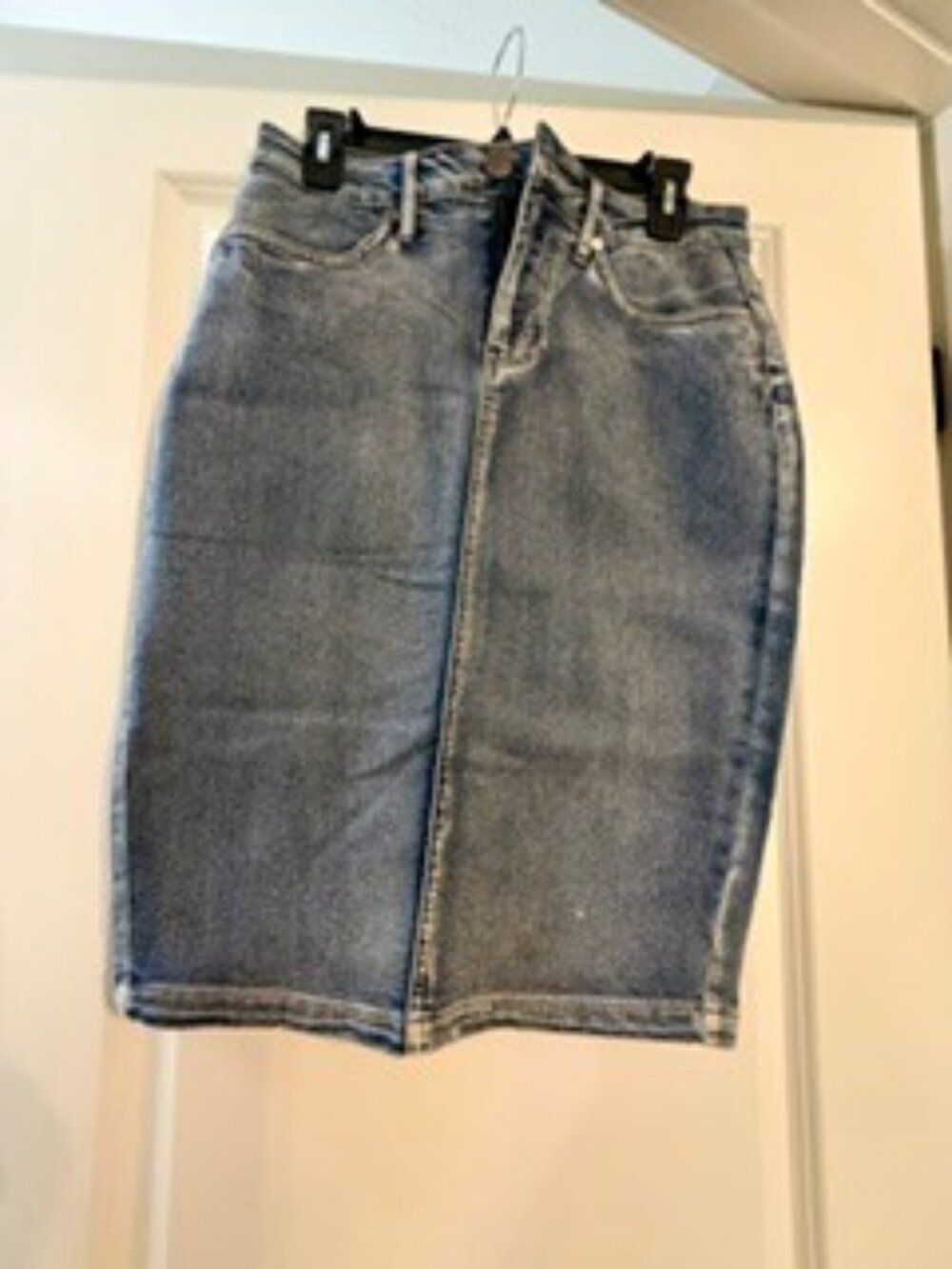 Lexi Jeans Denim Pencil Skirt,